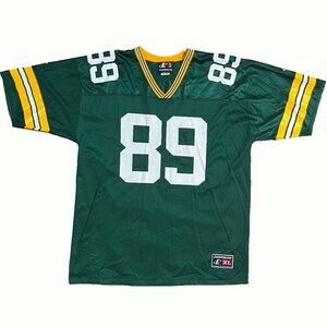Vintage Logo Athletic Mark Chmura Green Bay Packers NFL Jersey #89 Size XL